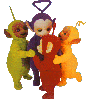 Teletubbies hug